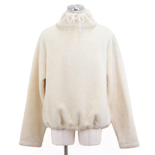 BOTTEGAVENETA tops 72% cotton, 20% rayon [Outer fabric] 72% cotton, 28% polyester Ivory mens M Used Authentic