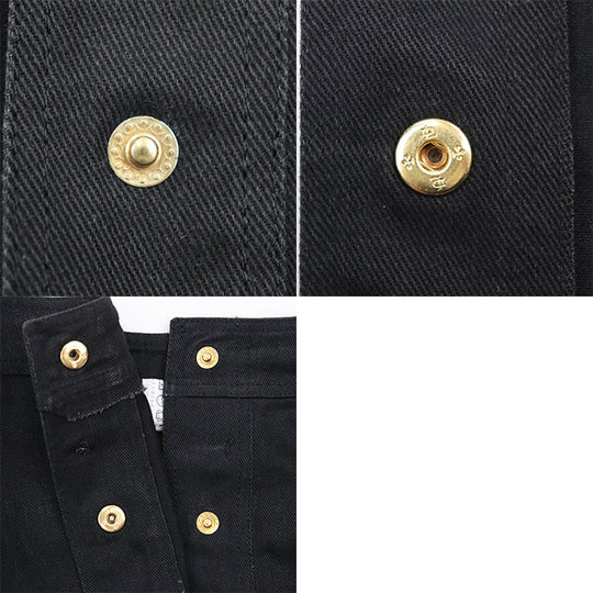 CELINE skirt cotton 100% black Women 36 Used Authentic