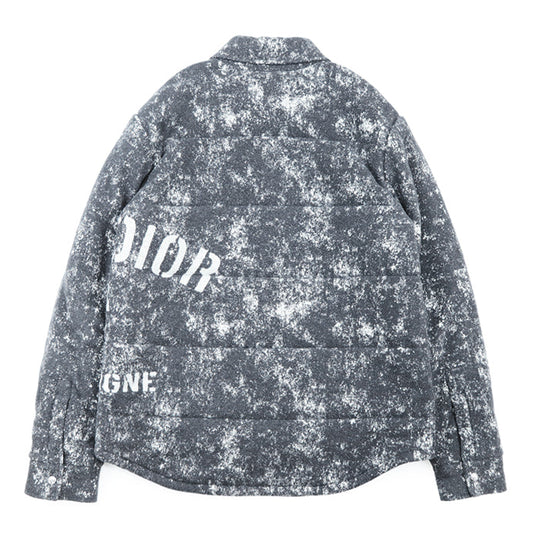 Dior Other outerwear [Outer material] 100% cotton [Lining] 100% nylon [Filling] 100% polyester Gray, White mens L Used Authentic