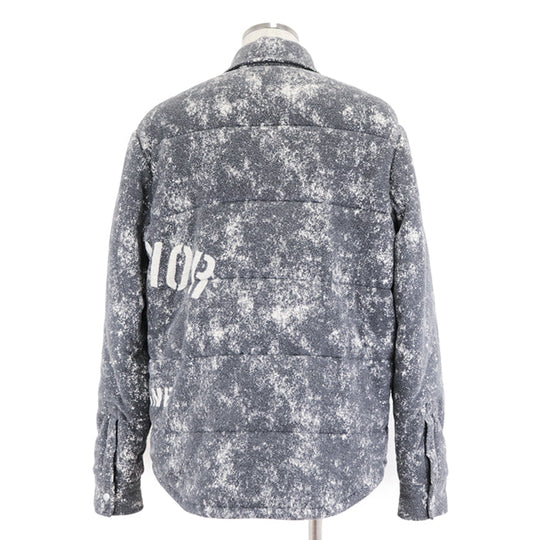 Dior Other outerwear [Outer material] 100% cotton [Lining] 100% nylon [Filling] 100% polyester Gray, White mens L Used Authentic