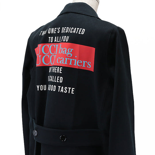 GUCCI coat Lining: 100% cotton [Outer fabric] 100% cotton black 672781 ZAIA9 mens 46 Used Authentic