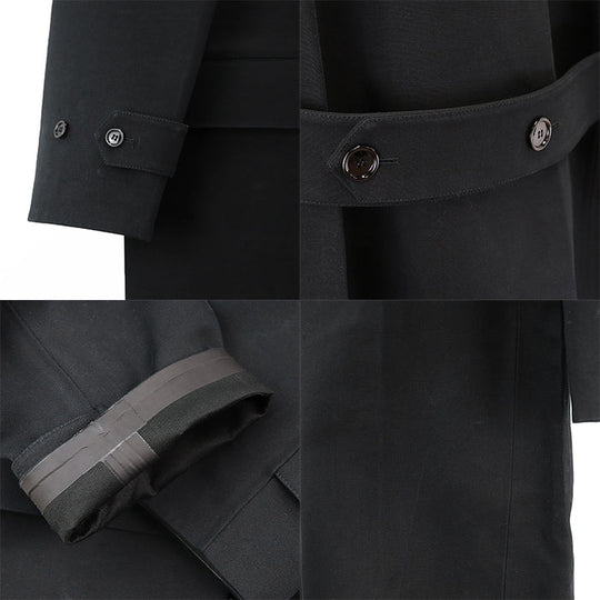 GUCCI coat Lining: 100% cotton [Outer fabric] 100% cotton black 672781 ZAIA9 mens 46 Used Authentic