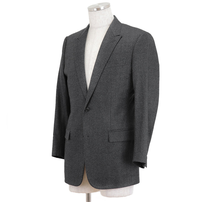 Dior suit [Outer material] 92% wool, 8% cashmere [Lining] 100% cupra gray mens 46R Used Authentic