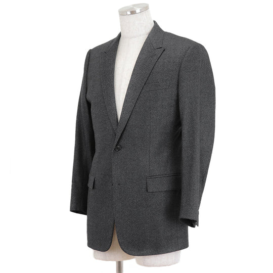 Dior suit [Outer material] 92% wool, 8% cashmere [Lining] 100% cupra gray mens 46R Used Authentic