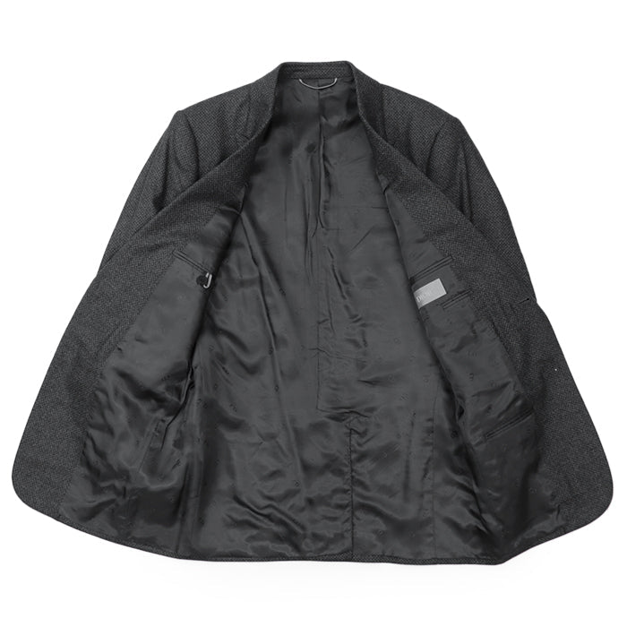 Dior suit [Outer material] 92% wool, 8% cashmere [Lining] 100% cupra gray mens 46R Used Authentic