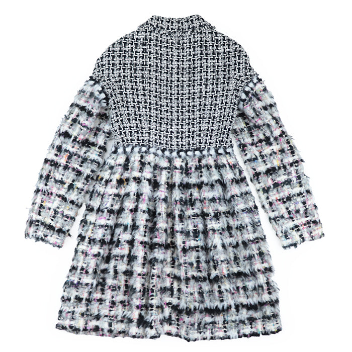 CHANEL coat Silk 87%, Polyamide 9%, Acrylic 60%, Silk 15%, Nylon 15%, Wool 10% [Lining] Silk 86%, Elastane 14% multicolor Women 36 Used Authentic