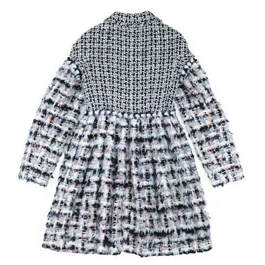 CHANEL coat Silk 87%, Polyamide 9%, Acrylic 60%, Silk 15%, Nylon 15%, Wool 10% [Lining] Silk 86%, Elastane 14% multicolor Women 36 Used Authentic
