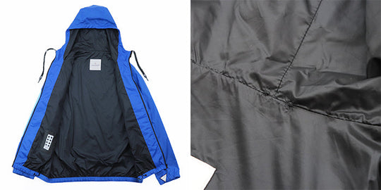 MONCLER Blouson [Outer material] 100% nylon [Lining] 100% nylon blue mens 1 Used Authentic
