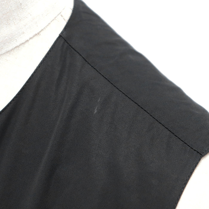 PRADA one piece cotton 100% black Women 36 Used Authentic