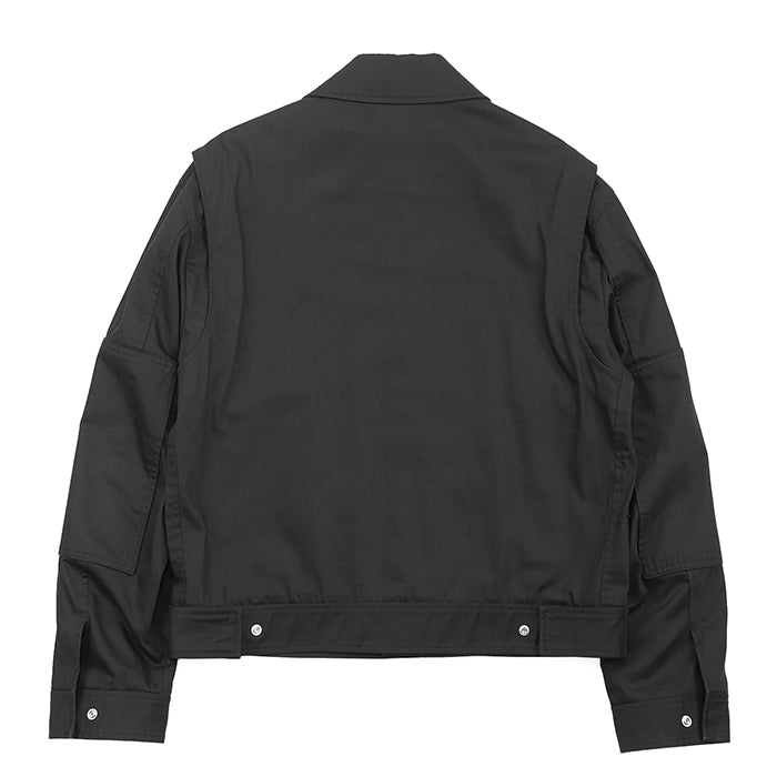 Dior Blouson [Outer fabric] 72% cotton, 28% nylon [Lining] 100% cupra [Other fabric] 100% cotton black Jacket mens 48 Used Authentic