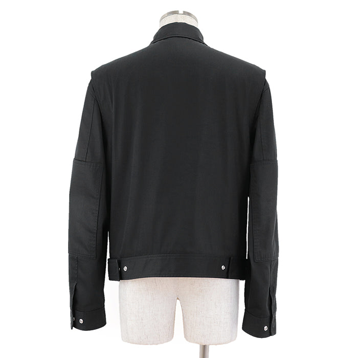 Dior Blouson [Outer fabric] 72% cotton, 28% nylon [Lining] 100% cupra [Other fabric] 100% cotton black Jacket mens 48 Used Authentic