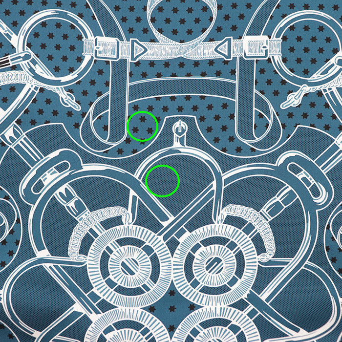 HERMES one piece 100% silk, 100% wool blue Women 36 Used Authentic