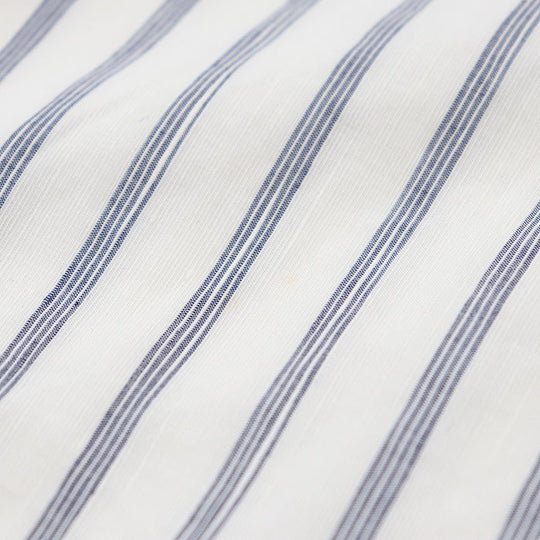 CELINE one piece [Outer material] 50% cotton, 50% linen [Lining] 100% cotton White blue Women 38 Used Authentic