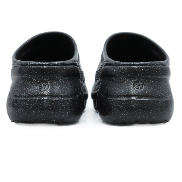 BALENCIAGA Sandals rubber black Women 37 Used Authentic