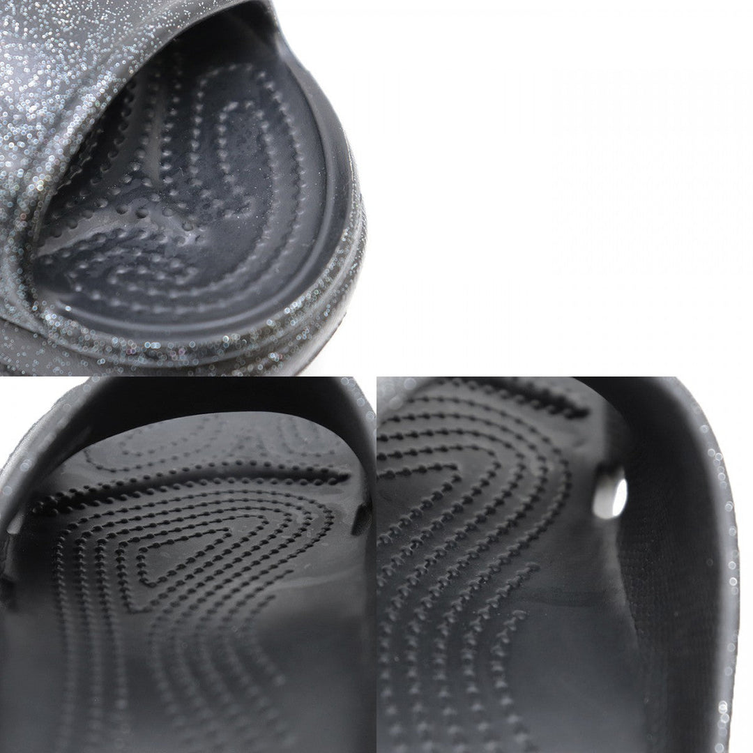 BALENCIAGA Sandals rubber black Women 37 Used Authentic