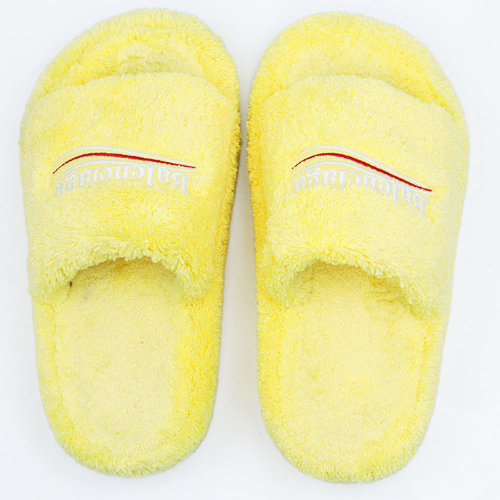 BALENCIAGA Sandals 90% polyester yellow Women 36 Used Authentic