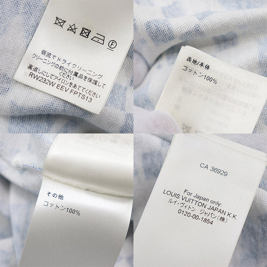 LOUIS VUITTON camisole Other: 100% cotton [Outer fabric] 100% cotton blue RW232W EEV FPTS13 Women Size not specified Used Authentic