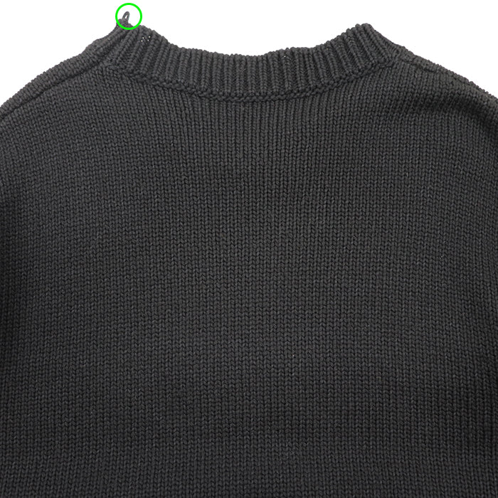 BALMAIN sweater wool Black mens M Used Authentic