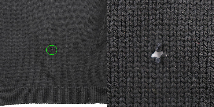 BALMAIN sweater wool Black mens M Used Authentic