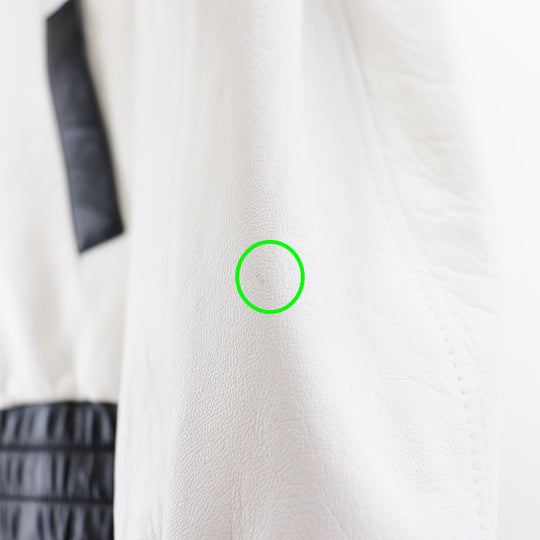 CELINE Other outerwear Pocket lining: 100% cotton [Outer material] Sheepskin [Lining] 70% cupra, 30% cotton [Padding] 100% polyester Black White Blouson jacket mens 50 Used Authentic