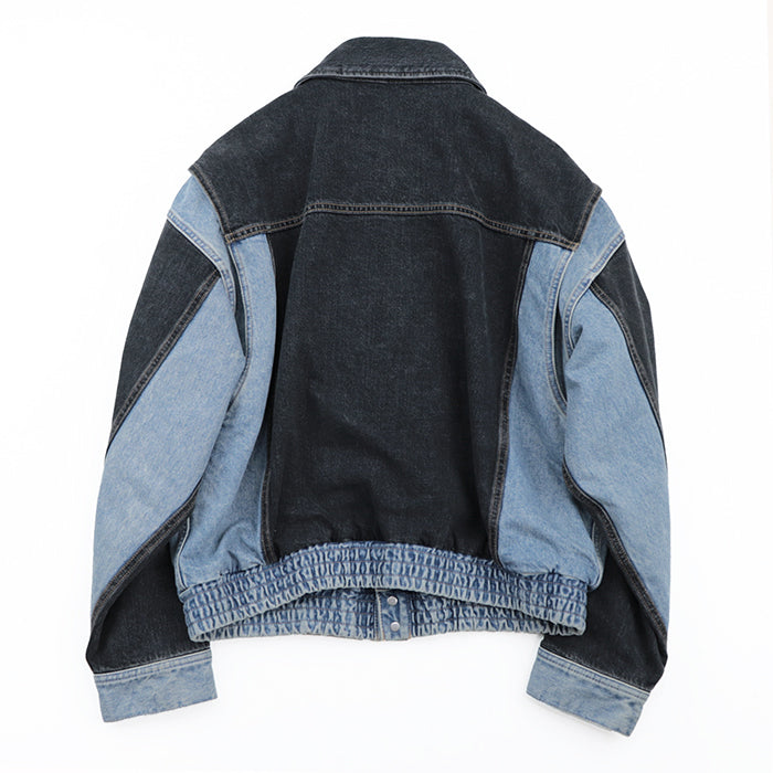 CELINE Blouson [Outer material] 100% cotton [Lining] 100% rayon [Filling] 100% polyester Indigo black Women(Unisex) L (170/92A) Used Authentic