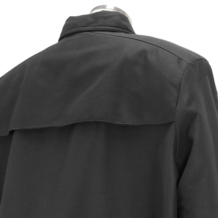 PRADA Other outerwear [Outer material] 51% polyamide, 49% cotton [Lining] 100% recycled polyamide [Filling] 55% polyester, 45% recycled polyester [Leather part] 100% calf leather black SGC091 S222 11HJ mens M Used Authentic