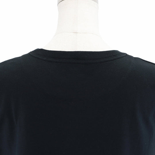 HERMES Cut cotton 100% black Women 40 Used Authentic