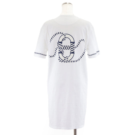 HERMES Cut cotton 100% white Women 38 Used Authentic