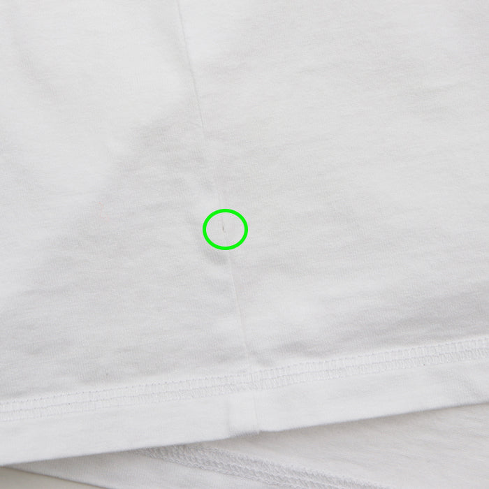 HERMES Cut cotton 100% white Women 38 Used Authentic