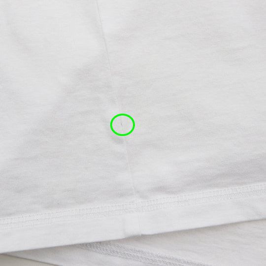 HERMES Cut cotton 100% white Women 38 Used Authentic
