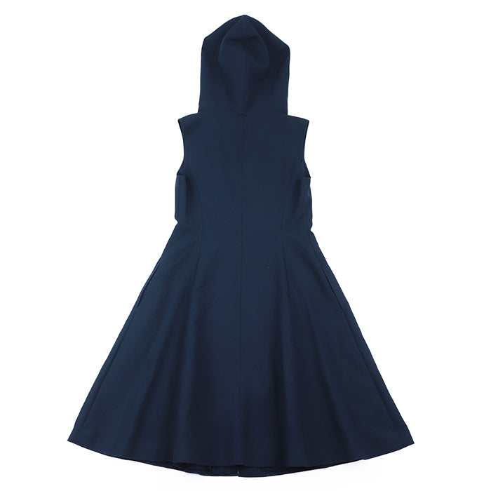 FOXEY one piece [Outer fabric] 100% cotton [Lining] 100% cupra [Other fabric] 100% rayon, 100% cotton Navy Women 40 Used Authentic