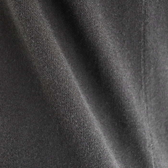 HERMES knit 70% cotton, 30% silk black Women 38 Used Authentic