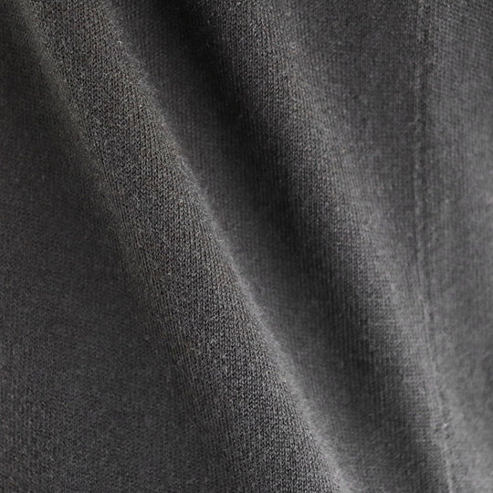 HERMES knit 70% cotton, 30% silk black Women 38 Used Authentic