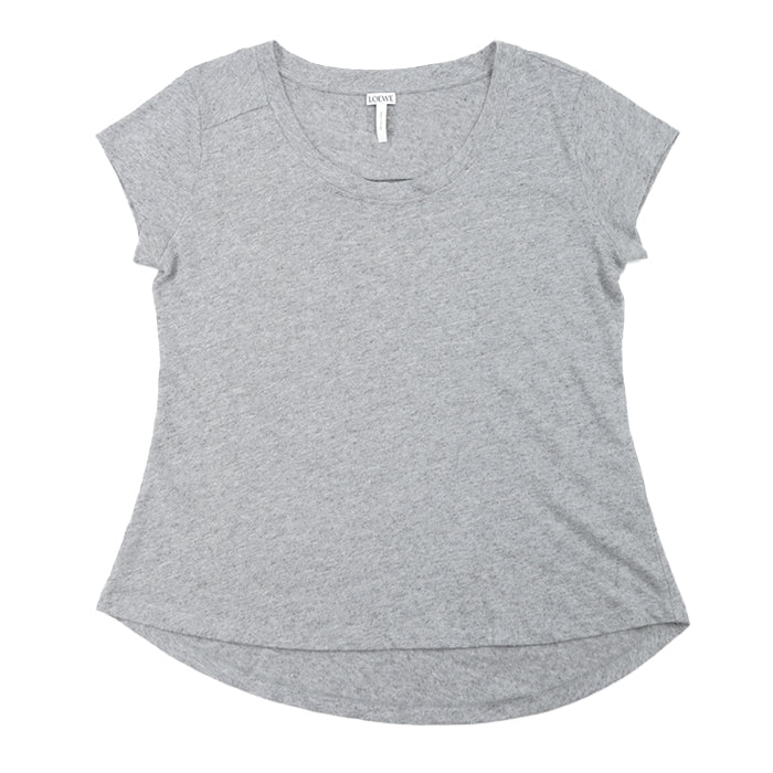 LOEWE Cut 50% linen, 50% ramie gray Women M Used Authentic
