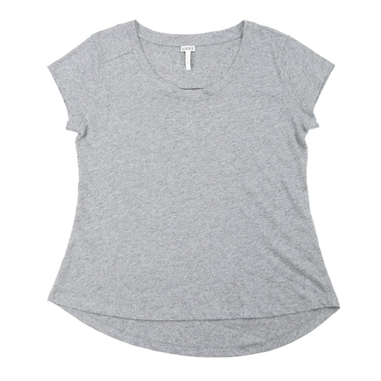 LOEWE Cut 50% linen, 50% ramie gray Women M Used Authentic