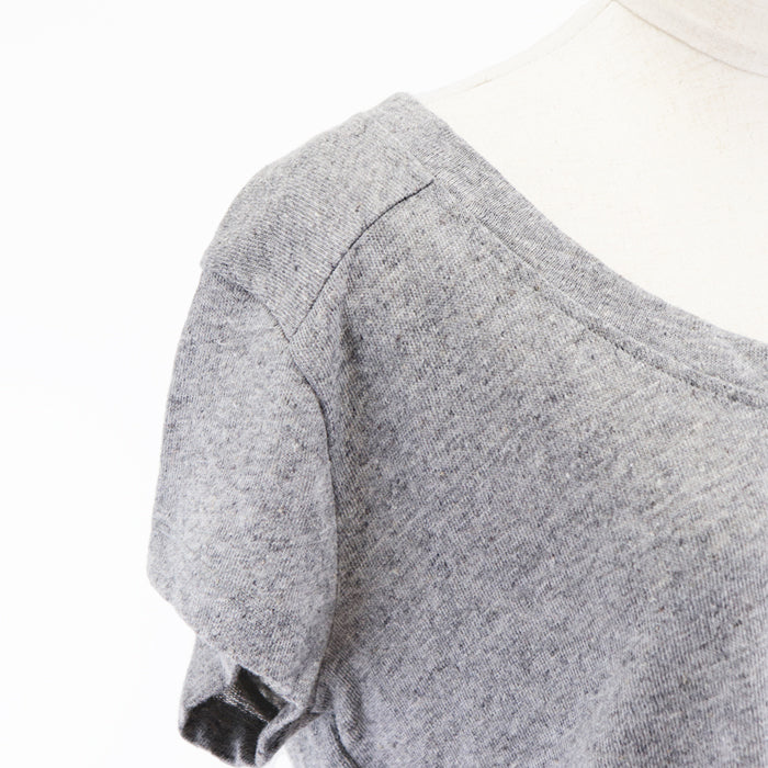 LOEWE Cut 50% linen, 50% ramie gray Women M Used Authentic