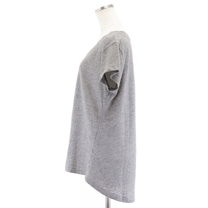 LOEWE Cut 50% linen, 50% ramie gray Women M Used Authentic