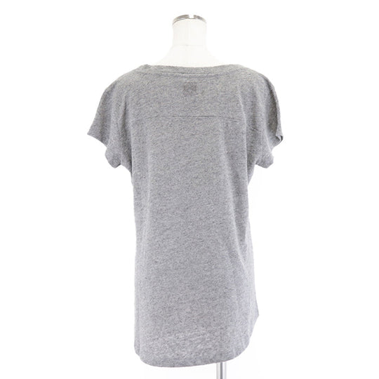 LOEWE Cut 50% linen, 50% ramie gray Women M Used Authentic
