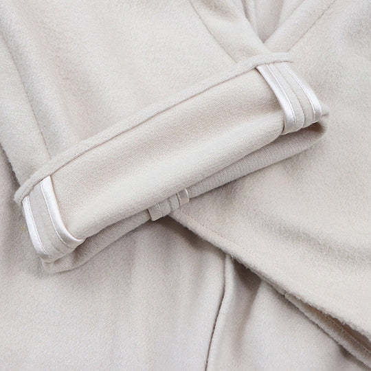 HERMES Other outerwear Cashmere 100% Ivory Women 38 Used Authentic