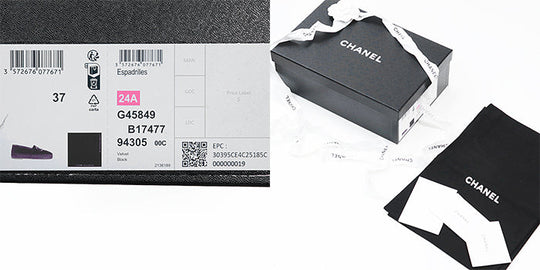 CHANEL Other shoes velvet black Women 37 C Used Authentic
