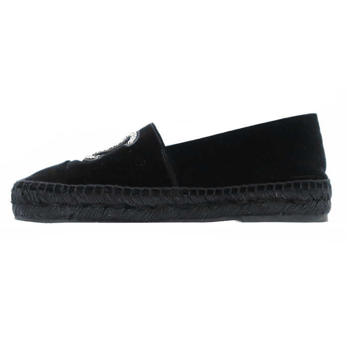 CHANEL Other shoes velvet black Women 37 C Used Authentic
