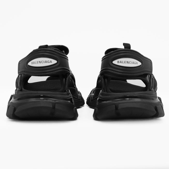 BALENCIAGA Sandals 617543 fabric black Women 39 Used Authentic