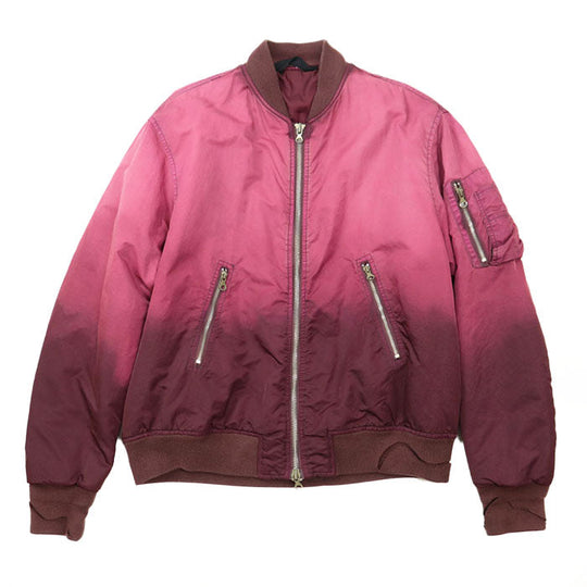 DIESEL Blouson 100% polyamide nylon, Vest: 100% cotton [Rib] 100% cotton Red A106620DNAR Women Used Authentic
