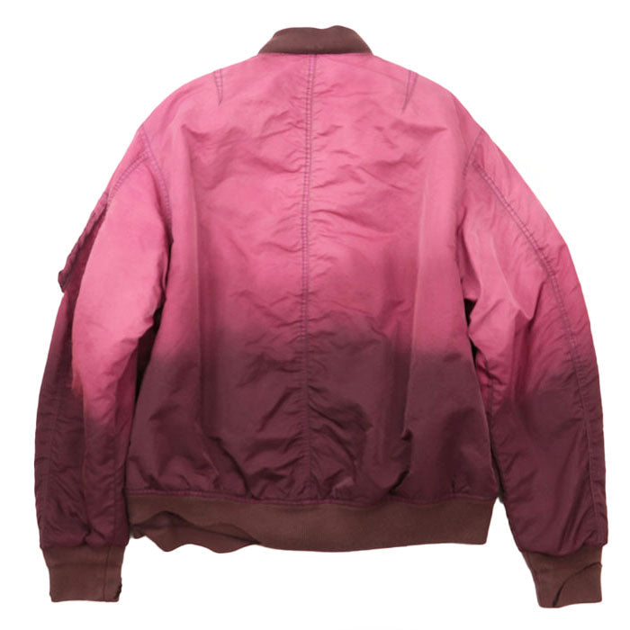 DIESEL Blouson 100% polyamide nylon, Vest: 100% cotton [Rib] 100% cotton Red A106620DNAR Women Used Authentic