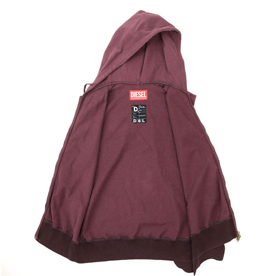 DIESEL Blouson 100% polyamide nylon, Vest: 100% cotton [Rib] 100% cotton Red A106620DNAR Women Used Authentic