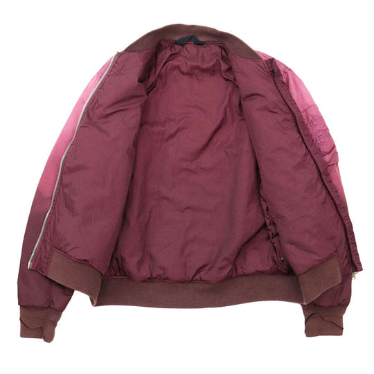 DIESEL Blouson 100% polyamide nylon, Vest: 100% cotton [Rib] 100% cotton Red A106620DNAR Women Used Authentic