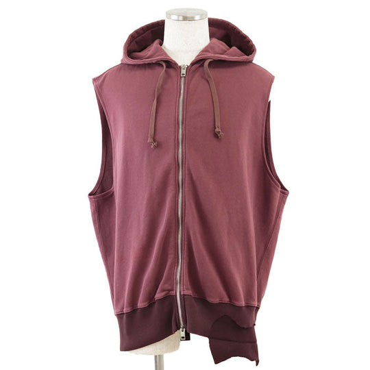 DIESEL Blouson 100% polyamide nylon, Vest: 100% cotton [Rib] 100% cotton Red A106620DNAR Women Used Authentic