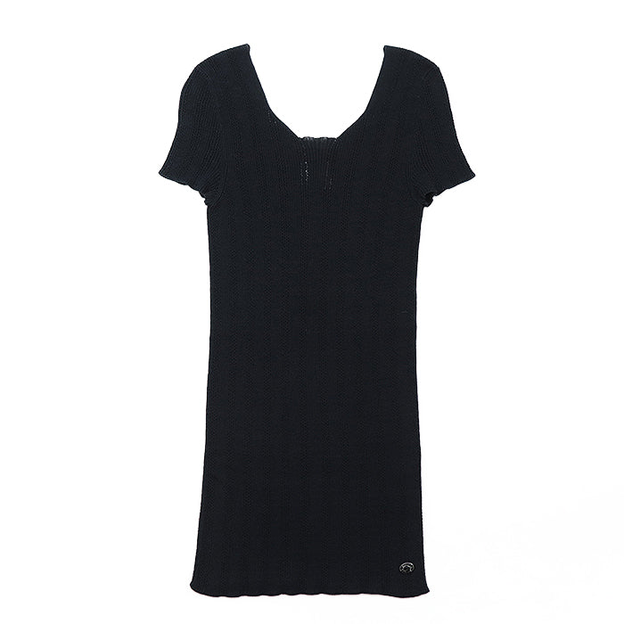 CHANEL tops 75% cotton, 25% nylon black Women 34 Used Authentic
