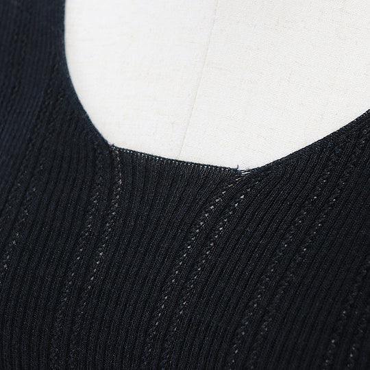 CHANEL tops 75% cotton, 25% nylon black Women 34 Used Authentic