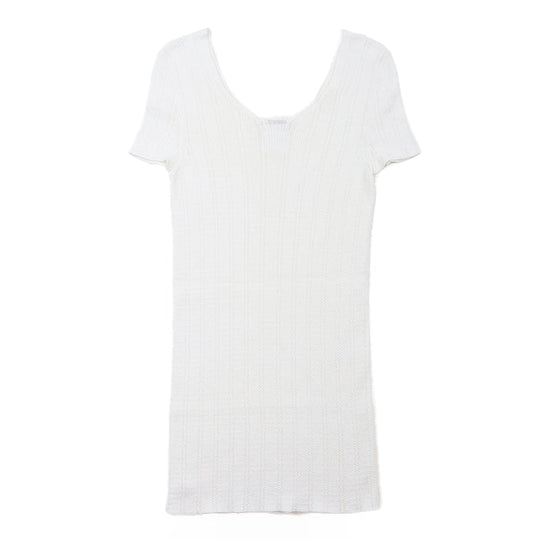 CHANEL tops 75% cotton, 25% nylon White white Women 38 Used Authentic